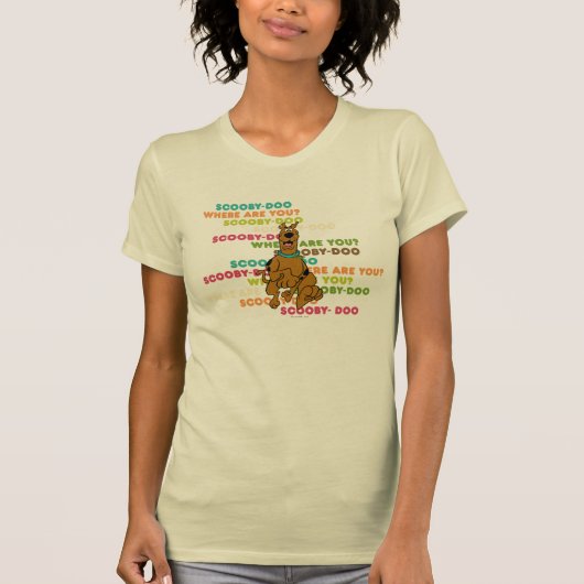 T-shirt Scooby-Doo Coureur "Où Es-Tu ?" (Devant)