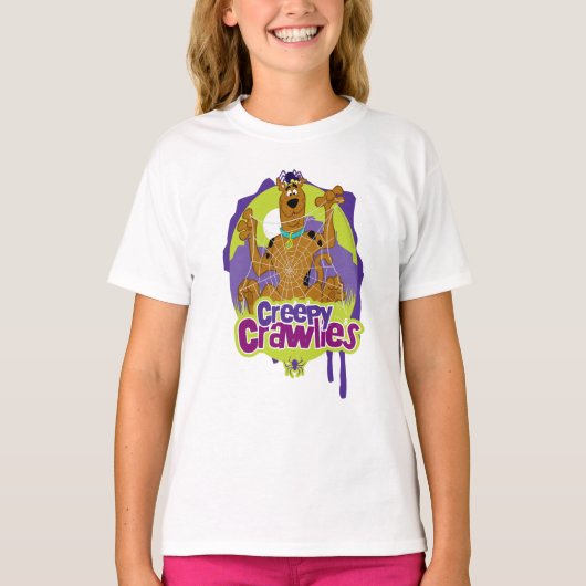 T-shirt Scooby-Doo Crawlies Déplaisantes (Devant)