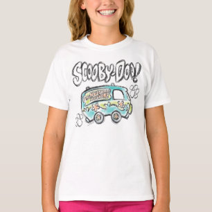 T-shirt Scooby-Doo Croquis de machine mystère