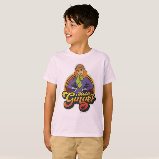 T-shirt Scooby-Doo | Daphné "Gingembre de méditation" (Devant entier)