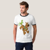 T-shirt Scooby-Doo Dinosaur Escape (Devant entier)
