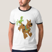 T-shirt Scooby-Doo Dinosaur Escape (Devant)