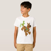 T-shirt Scooby-Doo Dinosaur Escape (Devant entier)