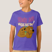 T-shirt Scooby-Doo effrayé (Devant)