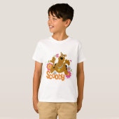 T-shirt Scooby-Doo En Fleurs (Devant entier)