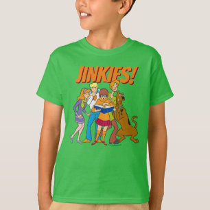 T-shirt Scooby-Doo et la bande étudient le livre