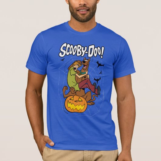 T-shirt Scooby-Doo et Shaggy Halloween Fright (Devant)