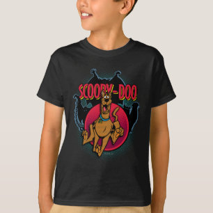 T-shirt Scooby-Doo fonctionnant des fantômes graphiques