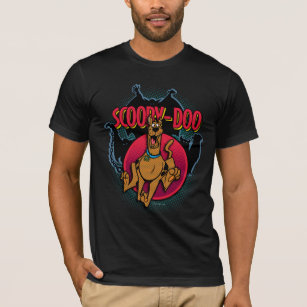 T-shirt Scooby-Doo fonctionnant des fantômes graphiques