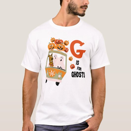 T-shirt Scooby-Doo | G est pour Ghosts (Devant)
