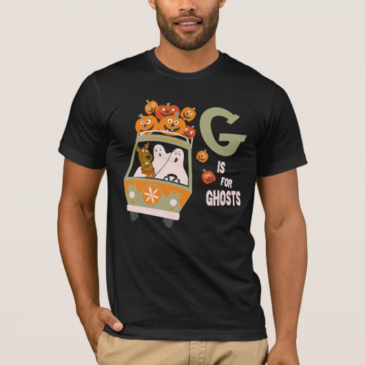 T-shirt Scooby-Doo | G est pour Ghosts (Devant)