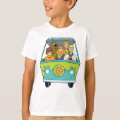 T-shirt Scooby-Doo & Gang Mystery Machine (Devant)