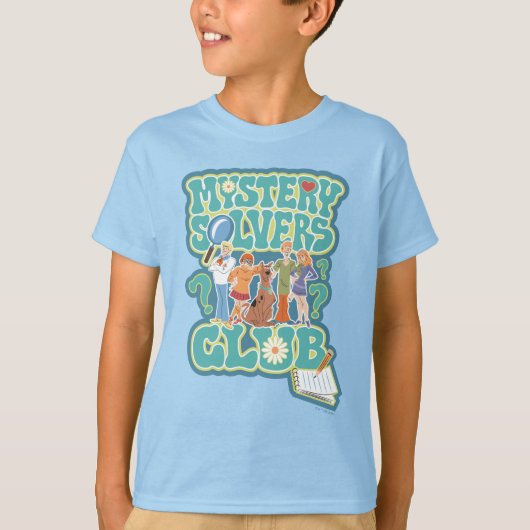 T-shirt Scooby-Doo & Gang "Mystery Solvers Club" (Devant)