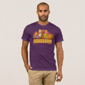 T-shirt Scooby-Doo | Graphique de dessin rétro "Gang Super (Devant entier)