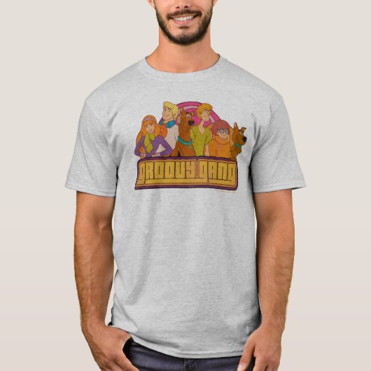 T-shirt Scooby-Doo | Graphique de dessin rétro "Gang Super (Devant)