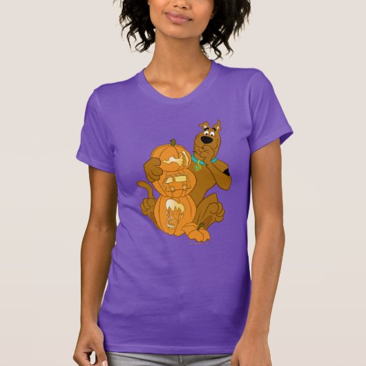 T-shirt Scooby-Doo | Halloween Jack-O-Lantern (Devant)