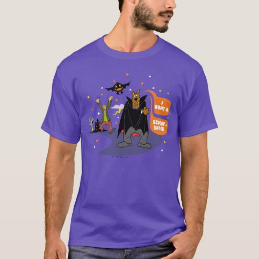 T-shirt Scooby-Doo | Je veux un collant Scooby (Devant)