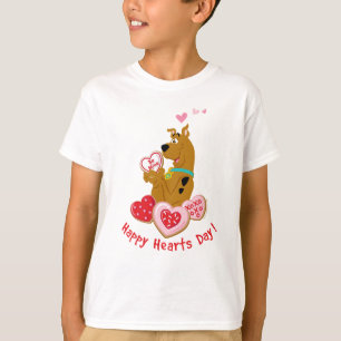 T-shirt Scooby-Doo - Joyeuse Journée des Coeurs