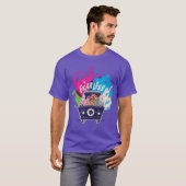 T-shirt Scooby-Doo | La Machine Mystérieuse Sans Peur (Devant entier)