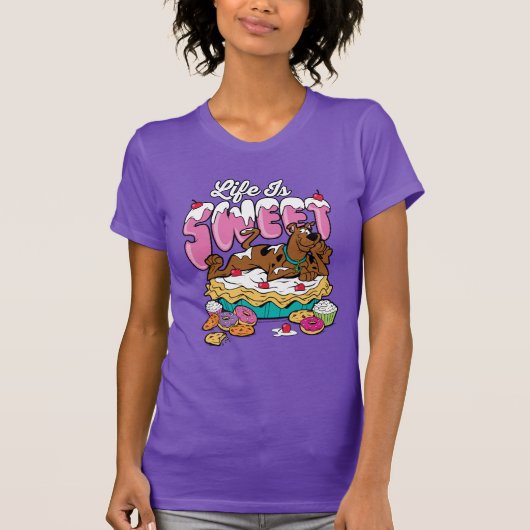 T-shirt Scooby-Doo "La vie est douce" (Devant)