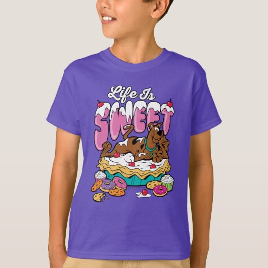 T-shirt Scooby-Doo "La vie est douce" (Devant)