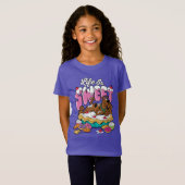 T-Shirt Scooby-Doo "La vie est douce" (Devant entier)