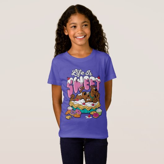 T-Shirt Scooby-Doo "La vie est douce" (Devant entier)