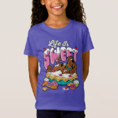 T-Shirt Scooby-Doo "La vie est douce" (Devant)