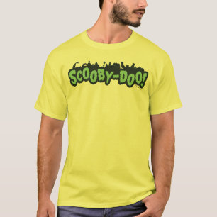 T-shirt Scooby-Doo ! Logo Monster Silhouette