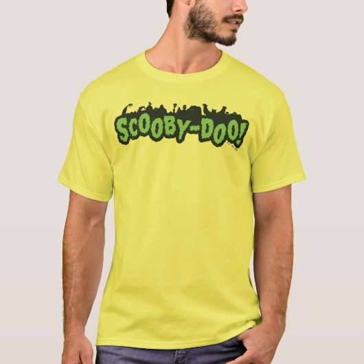 T-shirt Scooby-Doo ! Logo Monster Silhouette (Devant)