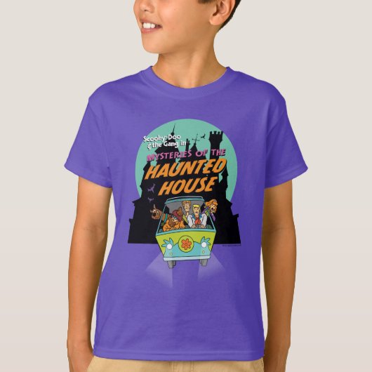 T-shirt Scooby-Doo "Mystères De La Maison Hantée" (Devant)