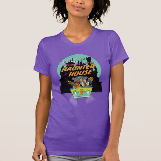 T-shirt Scooby-Doo "Mystères De La Maison Hantée" (Devant)