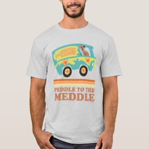 T-shirt Scooby-Doo Mystery Machine "Peddle to the Meddle"