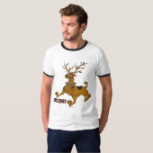 T-shirt Scooby-Doo Noël Antlers (Devant entier)