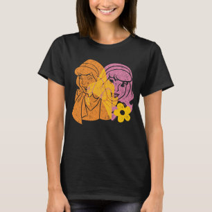 T-shirt Scooby-Doo Portrait des fleurs daphné