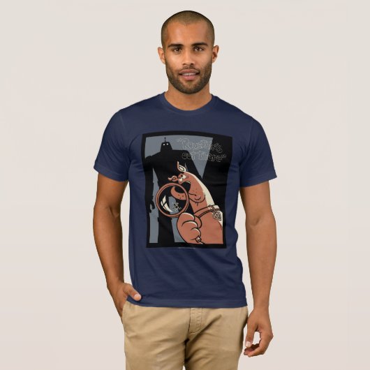 T-shirt Scooby-Doo "Romethin est là" (Devant entier)