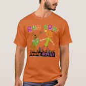 T-shirt Scooby-Doo | Ruh Roh ! Mauvais sort ! (Devant)