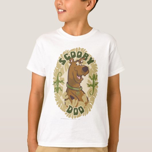 T-shirt Scooby-Doo Safari Graphisme (Devant)