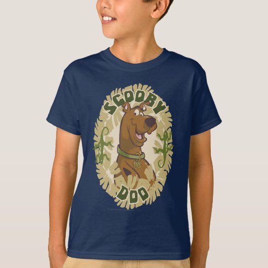 T-shirt Scooby-Doo Safari Graphisme (Devant)