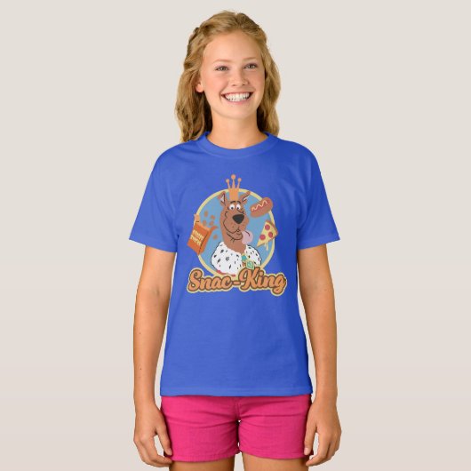 T-shirt Scooby-Doo Snac-King (Devant entier)