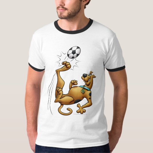 T-shirt Scooby-Doo Soccer Overhead Kick Airbrush (Devant)