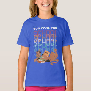 T-shirt Scooby Doo Trop Cool Pour L'École