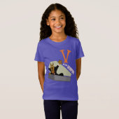 T-Shirt Scooby-Doo | V est pour Vampire (Devant entier)