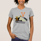 T-shirt Scooby-Doo | V est pour Vampire (Devant)