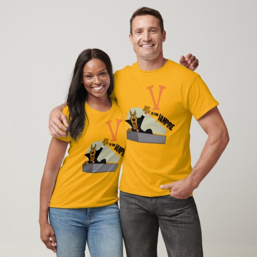 T-shirt Scooby-Doo | V est pour Vampire (Unisexe)