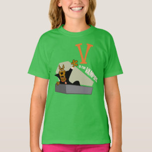 T-shirt Scooby-Doo V est pour Vampire