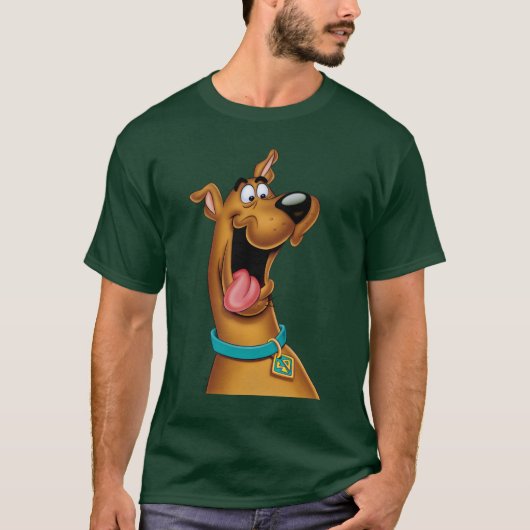 T-shirt Scooby Doo Visage Excité (Devant)