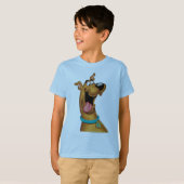 T-shirt Scooby Doo Visage Excité (Devant entier)