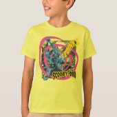 T-shirt Scooby-Doo Zoinks Punk Guitare Graphisme (Devant)