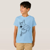 T-shirt Scooby Valentine's Day (Devant entier)